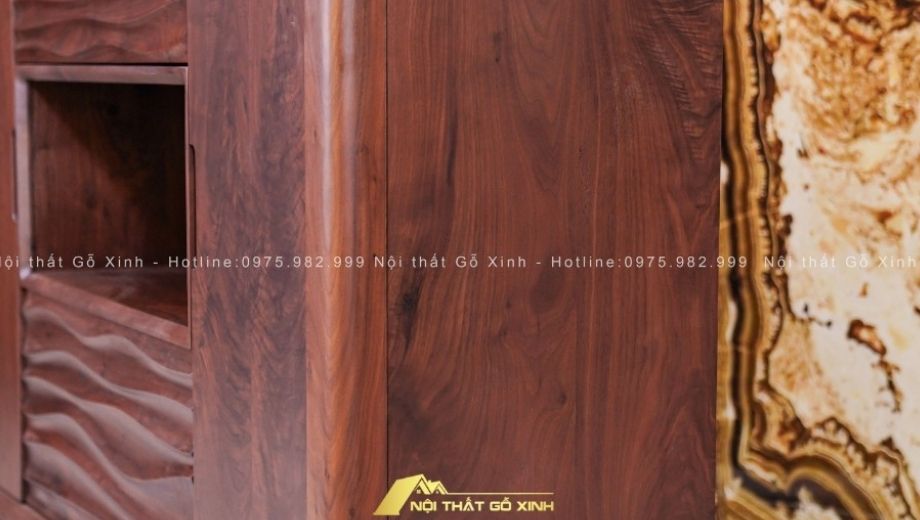 Gỗ óc chó đẹp, có độ bền cao 