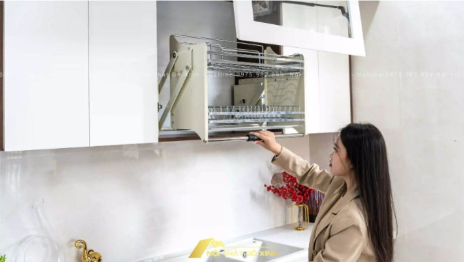 Không gian bếp thông minh tiện lợi 