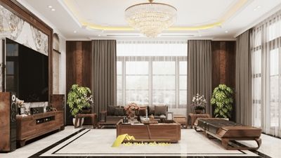 Nội thất gỗ óc chó thiết kế theo sở thích cá nhân