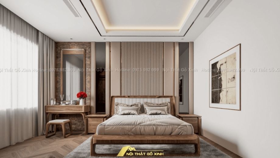 Phong cách thiết kế óc chó mang đậm phong cách của gia chủ  