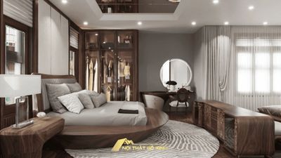 Đặt tủ quần áo gỗ óc chó thế nào để thu hút năng lượng tích cực
