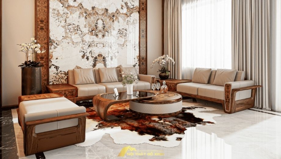 Vẻ đệp sang trọng đẳng cấp của nội thất gỗ óc chó 