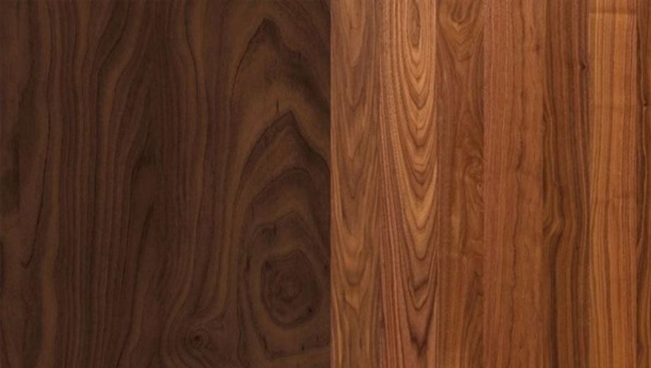 Màu sẵc và vân gỗ óc chó hài hòa với ánh sáng thiên nhiên 