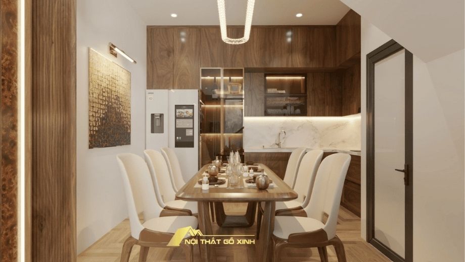 Cạnh bàn hình chữ nhật bo tròn giảm sát khí 