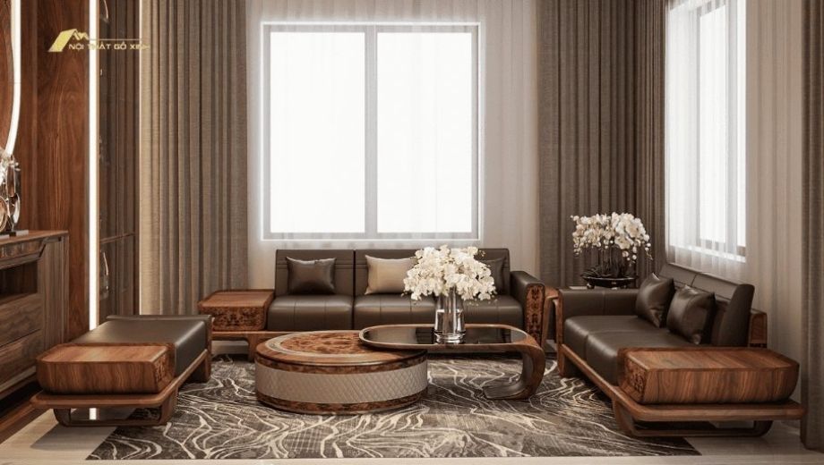 Phòng khách tâm điểm của ngôi nhà 