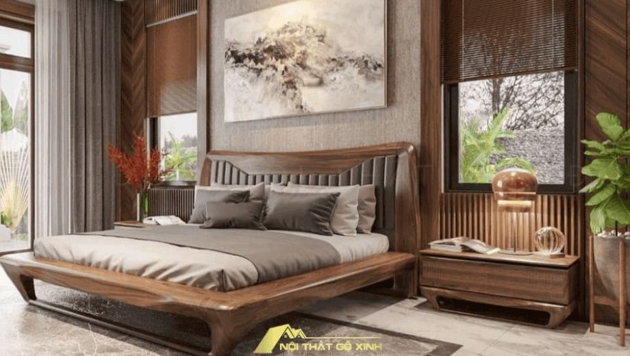 Phòng ngủ -sự kết hợp giữa sang trọng và yên bình 