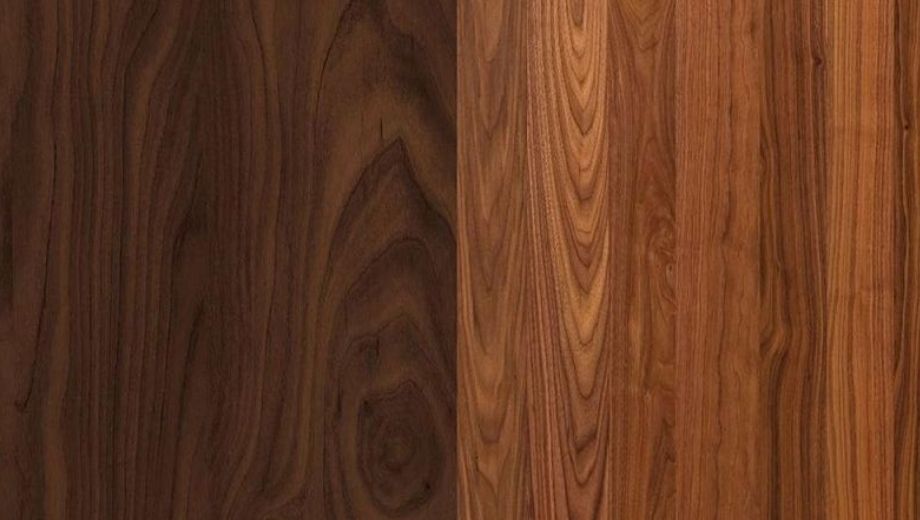 Vân gỗ óc chó có màu nâu trầm vân gỗ mềm mại tự nhiên 