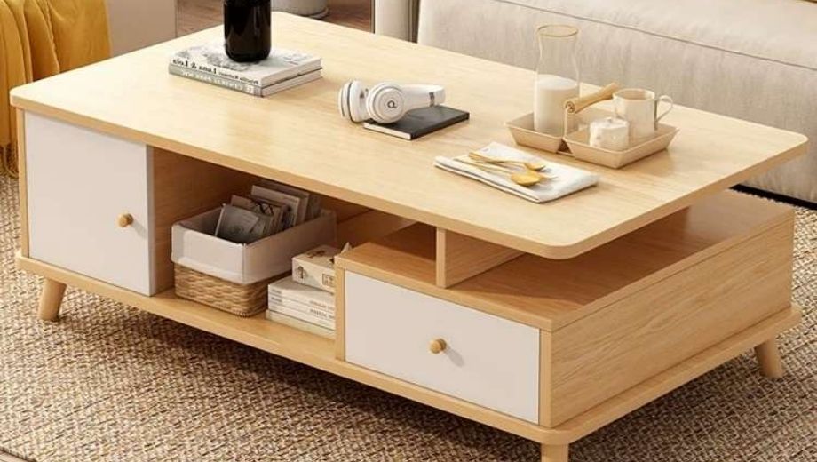 Bàn trà gỗ công nghiệp