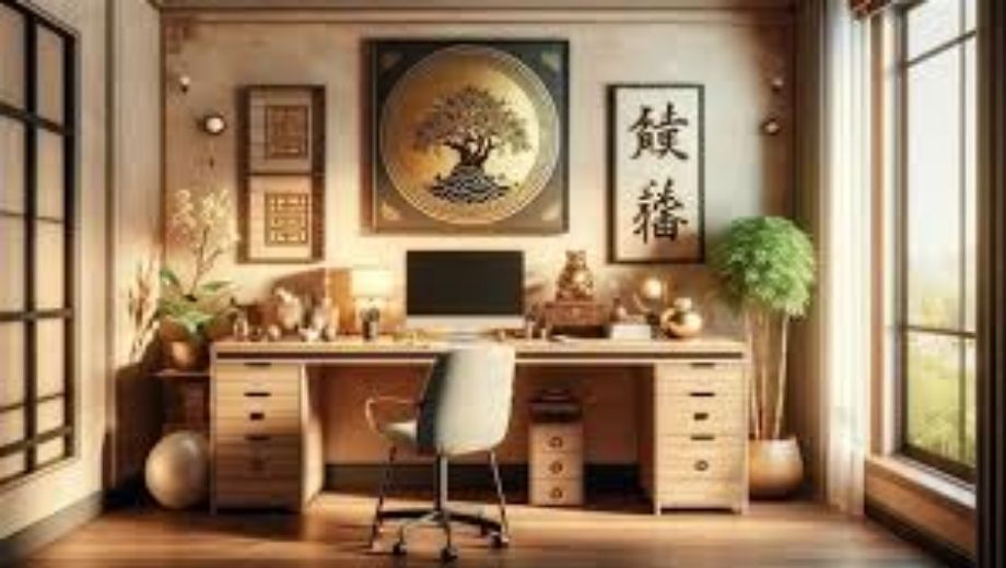 bố trí bàn làm việc theo phong thủy