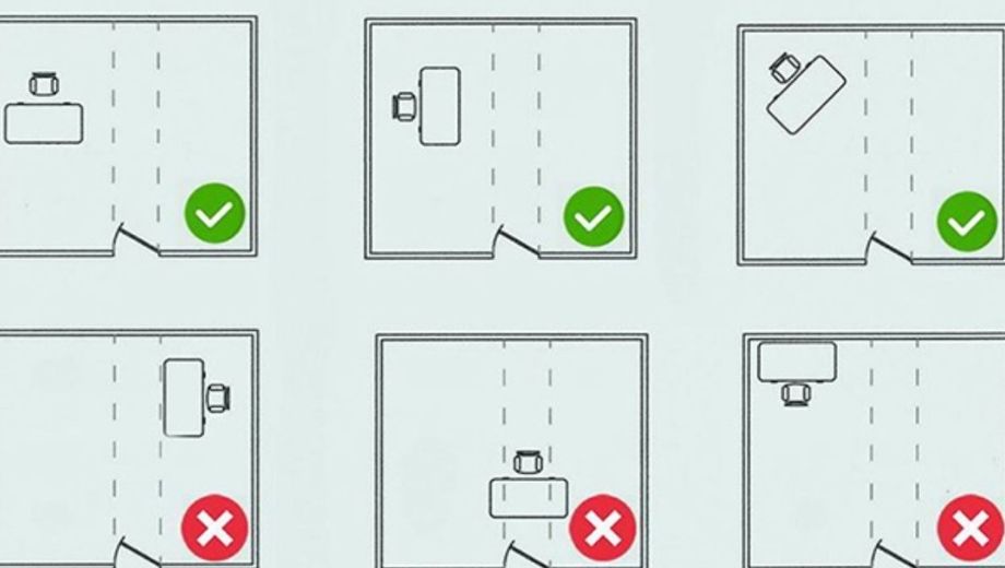 chọn vị trí đặt bàn làm việc