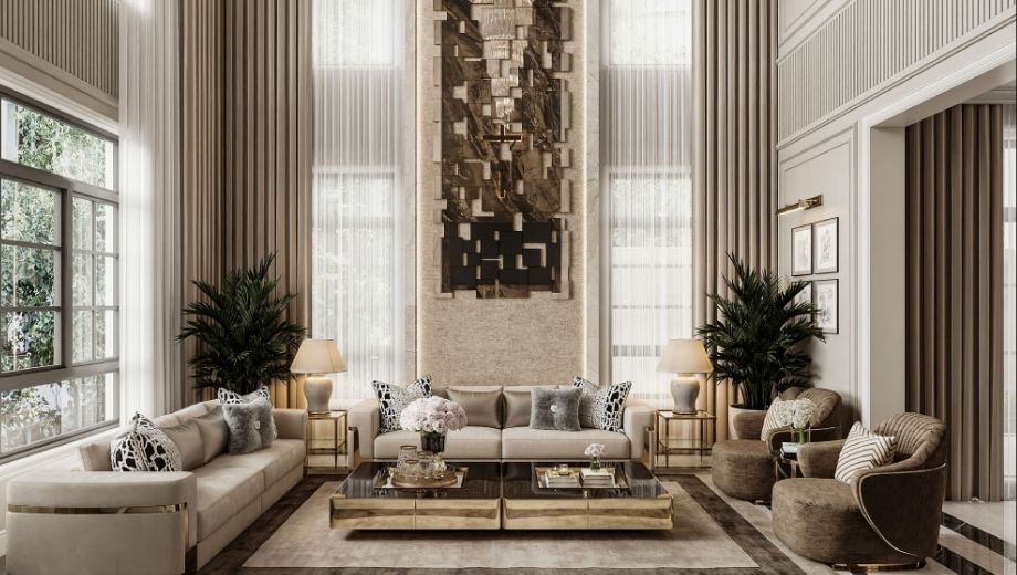 Phòng khách không gian rộng