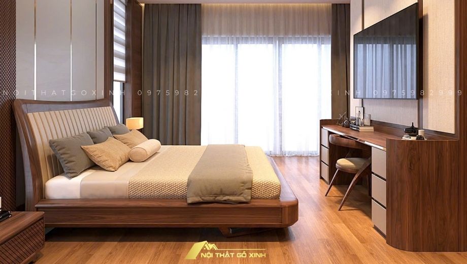 Tab đầu giường bàn trang điểm đồng bộ chất liệu 