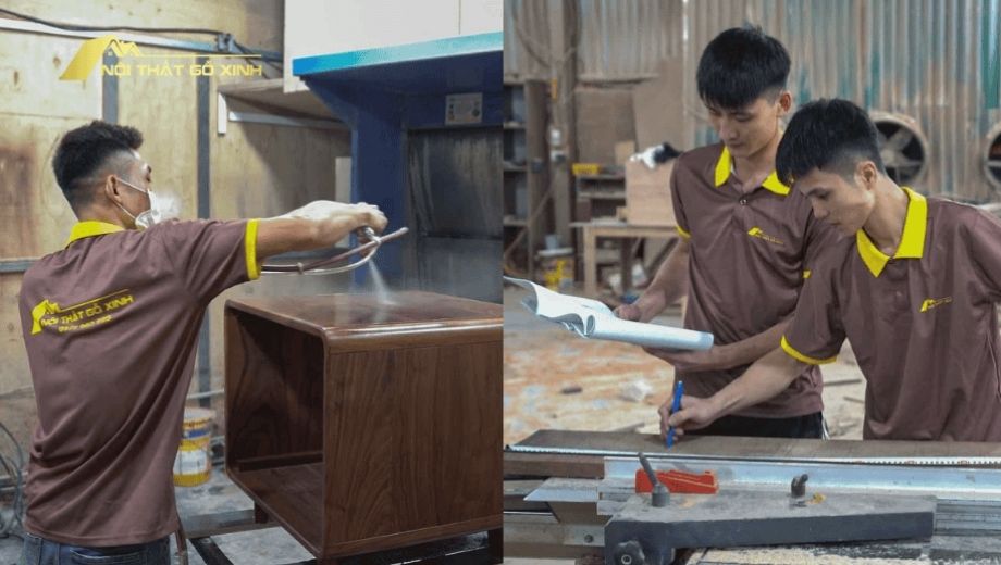 Thi công nội thất tỉ mỉ