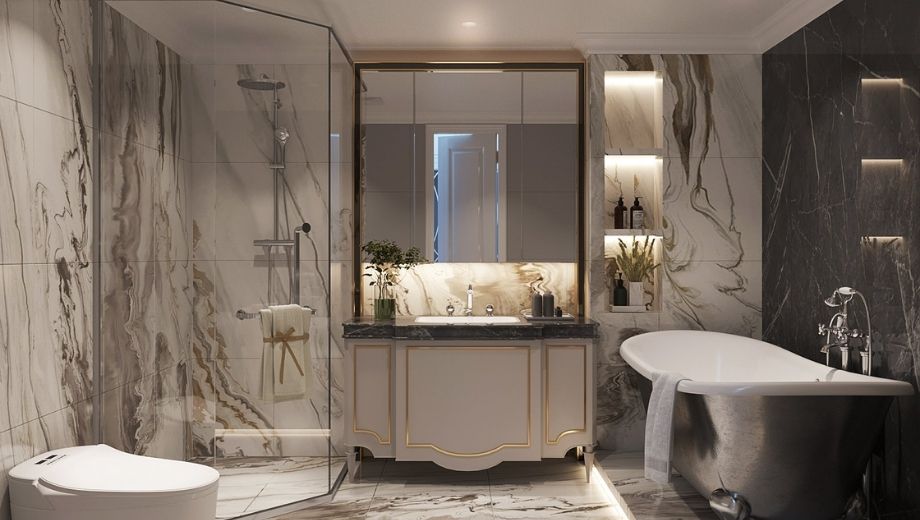 Thiết kế phòng tăm hiện đại