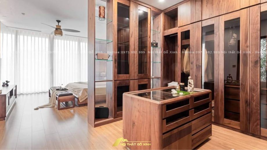 Tủ quần áo cho không gian rộng