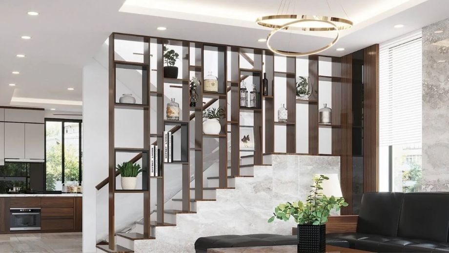 Vách ngăn phong cách trẻ trung