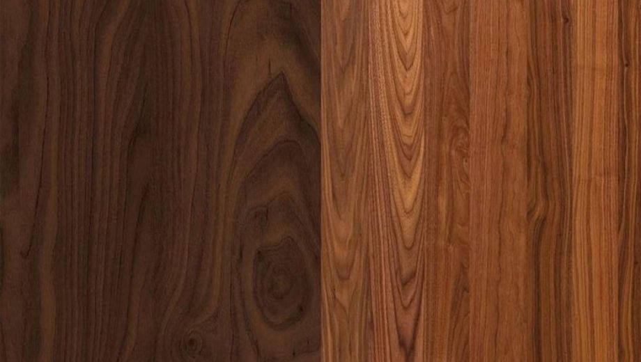 Đường vân của gỗ óc chó