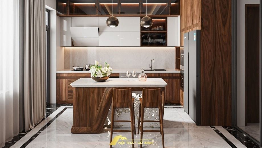 Không gian phòng bếp