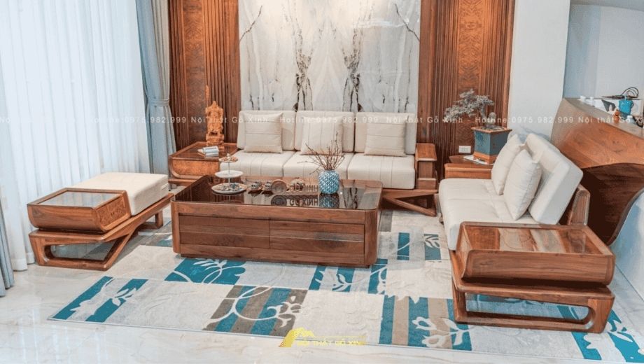 Sofa gỗ kiểu Nhật