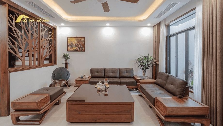 Vì sao sofa gỗ kiểu Nhật phù hợp với nhà ở hiện đại