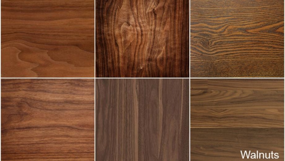 Màu sắc của gỗ óc chó