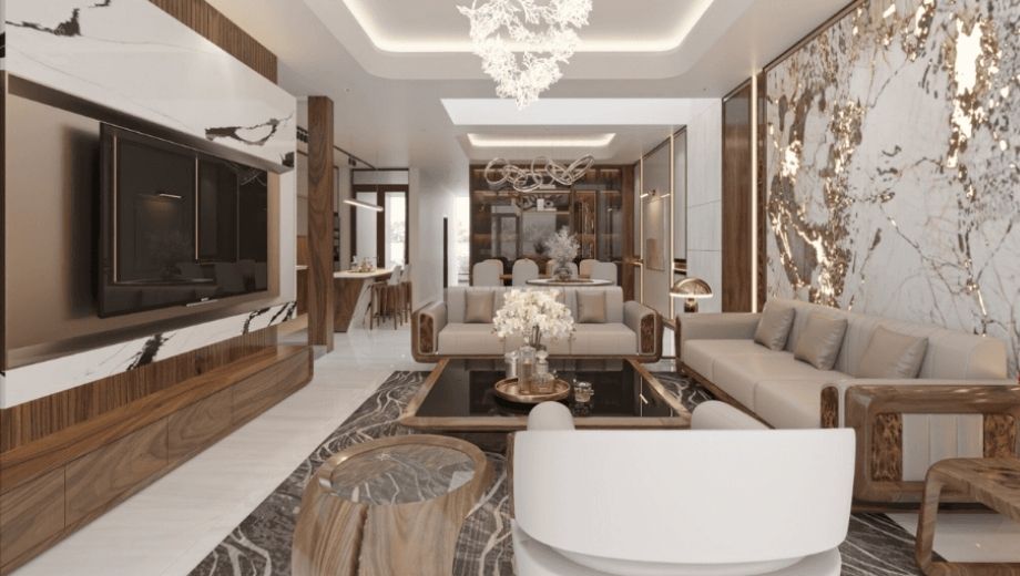 Nội thất gỗ óc chó - Nền tảng của công trình