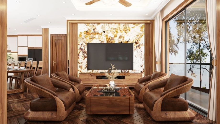 Thực trạng, nhu cầu thiết kế nội thất gỗ óc chó